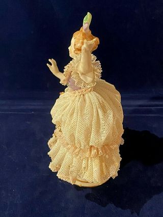 Vintage German Dresden Lady Lace Figurine 2