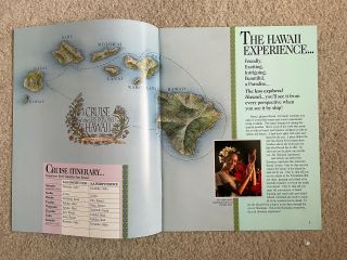 1994 American Hawaii Cruises ss Independence & ss Constitution Cruise Brochure 2