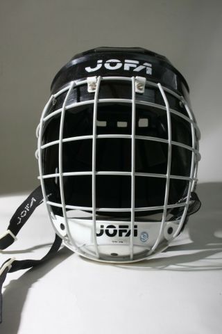 Vintage Jofa Helmet - 51 - 280 Sr - Cage 271 Sr - - Black - Sweden
