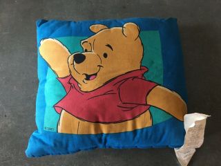 Vintage Winnie The Pooh Piglet Disney Throw Pillow 16x16”