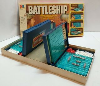 Vintage Battleship Board Game 4730 100 Complete Mb 1978 Classic Naval Navy Ship