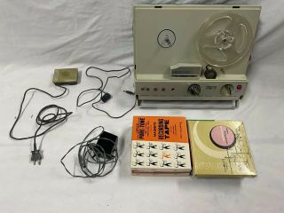 Vintage Mercury Tr - 3500 Transistor Tape Recorder Reel To Reel