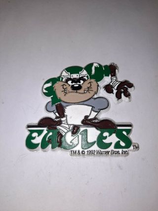 Eagles Vintage 1992 Taz Looney Tunes Magnet