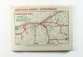 Northern Ohio ' s Interurbans and Rapid Transit Railways 1965 - pictures,  maps, 2