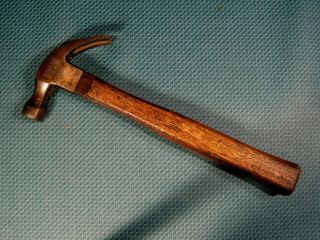 Vintage Stanley 101 - 1/2 16 Oz.  Head Carpenters Claw Hammer