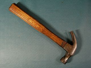 Vintage Stanley 101 - 1/2 16 oz.  Head Carpenters Claw Hammer 2