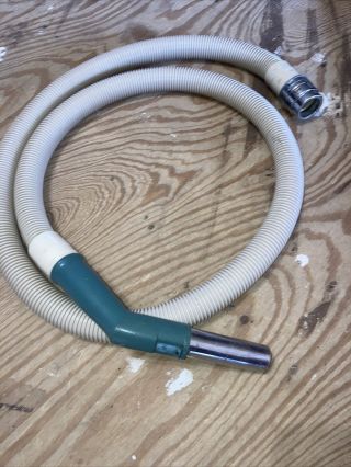 Vtg Electrolux Canister Vacuum Cleaner Electric Hose Teal Beige Replacement