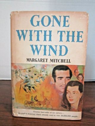 Gone With The Wind Vintage 1936 Book Club 1st Edition Hb/dj