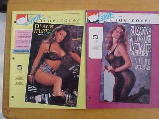 Gva Underground 2 Issues 1990 Adult Movie Releases & Reviews Illustrated C