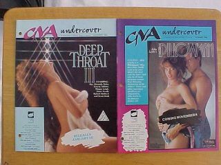 Gva Underground 2 Issues 1988 Adult Movie Releases & Reviews Illustrated