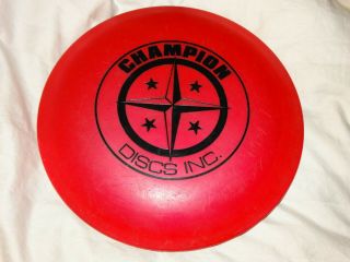 Vintage Champion Discs Inc.  Disc Golf Frisbee Dark Pink 168g