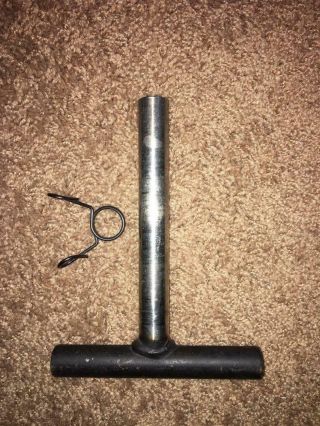 Soloflex T - Pin Vintage First Generation Hard To Find.  Arm Barbell Bench Pin