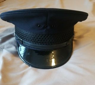 Vintage Us Coast Guard Auxiliary Hat Cap Size Medium