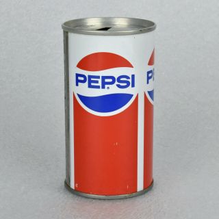 Vtg 1970s Pepsi Cola Soda Can Steel Body Aluminum Top Cincinnati Ohio