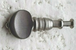 Single Vintage Metal Button Banjo Tuner Kaykraft,  Kay,  Old Kraftsman Etc