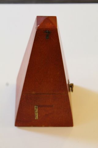 Vintage Seth Thomas Wooden Metronome