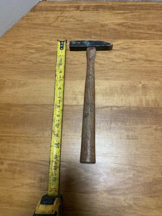 Plumb Vintage Machinist Gunsmith Jeweler Hammer Tool Blacksmith Usa Square Head