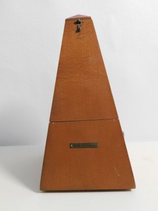 Vintage Seth Thomas Metronome De Maelzel E873 - 111 GREAT 2
