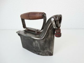 Antique Portuguese " Alba " Small Clothes Cast Iron Coal