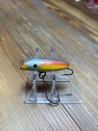 Vintage Fishing Lure Creek Chub Shur Strike Trout Oreno Great Color Flyrod