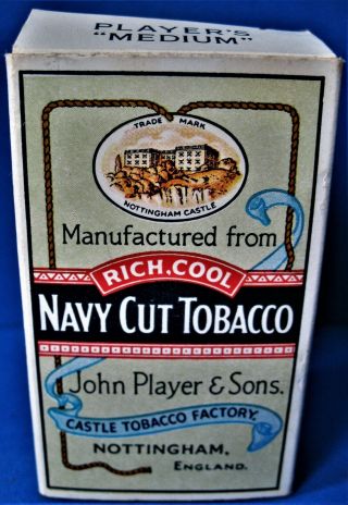 Vintage Players Navy Cut Cigarettes Medium Box 3
