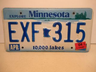 Minnesota License Plate Expired Tag Mancave Garage Crafts Usa