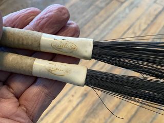Vintage Ludwig Wire Brushes Drum Sticks