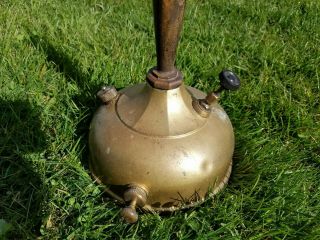 Vintage Lantern Brass Antique Old Camping 1930s 1940s 2