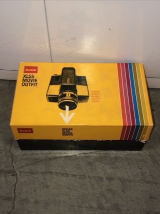 Kodak Xl55 Vintage 8 Movie Camera With Box