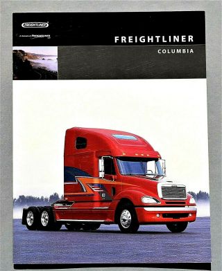 2001 Freightliner Columbia Prestige Truck Brochure 16 Page 01frtcol