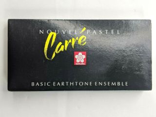 Vintage Sakura Nouvel Carre Pastel 12 Basic Earthtone Ensemble Xnct - 12d
