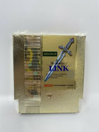 Vintage Zelda 2 The Adventure Of Link Nes Nintendo Game