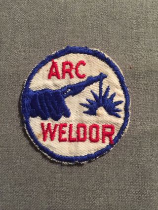 Vintage Arc Weldor Welding Patch