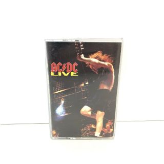 Ac/dc Live Cassette 1992 Hard Rock Atco Records Vintage Cassette Tape