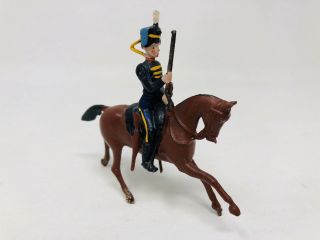 Britains Ltd Proprietors Vintage Cast Metal Lead Horse Soldiers Toy Hussar