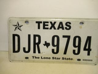 Texas License Plate Expired Tag Mancave Garage Crafts Usa