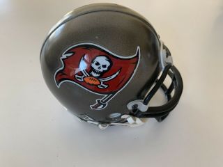 Vintage Tampa Bay Buccaneers Nfl Mini Football Helmet Riddell Plastic Facemask