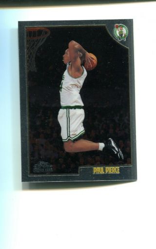 1998 Paul Pierce Topps Chrome Rookie 135
