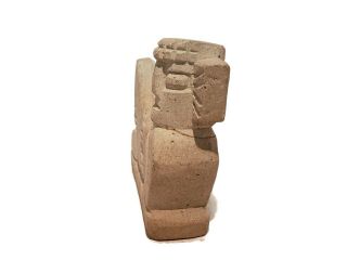 Pre - Columbian Mayan Antique Clay Terracotta Figure Chac Mool Statue Vintage 4 