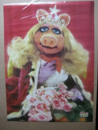 The Muppet Pig Miss Piggy 1979 Henson Vintage Poster Garage Bar Cng1774