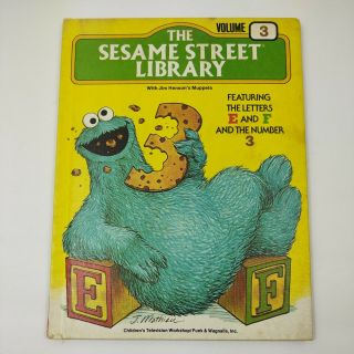 1978 The Sesame Street Library Volume 3 Jim Henson 