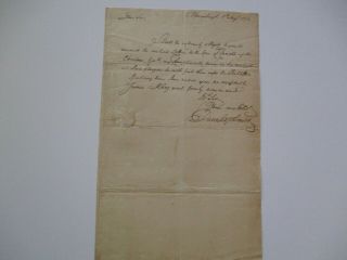 Antique American Document Signed Autograph 18th Century 1772 Dane Stephenson