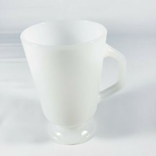 Very Rare Vintage Fire King 31 Coffee Cup/mug White Milk Glass No Chips/cracks