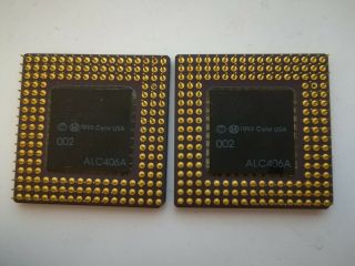 Cyrix Cx486DX - 40GP 486DX - 40 Vintage CPU,  miss pin,  for GOLD scrap or die shot 2