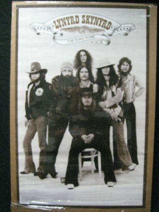 Lynyrd Skynyrd Band Vintage Poster Garage The Road Home 1977 Cng2402