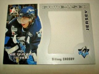 05 Itg Heroes And Prospects Sidney Crosby Game Jersey 1/1 National Read