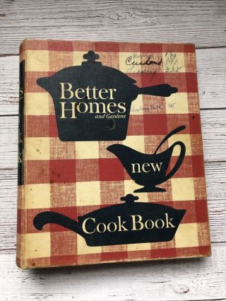 Vintage Better Homes And Gardens Cookbook 1960 
