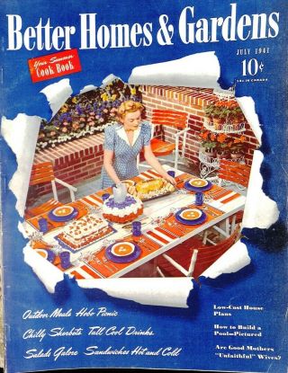 Better Homes And Gardens,  July 1941
