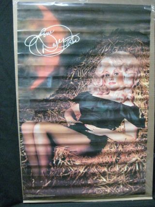 Dolly Parton Vintage Poster Garage Bar 1978 Country Cng2263
