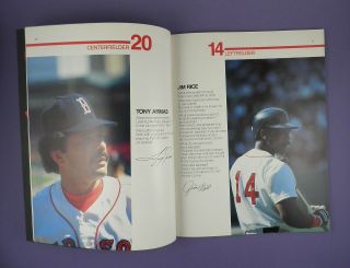 Boston Red Sox Official Yearbook 1985 - Vintage Stock incl.  1975 Anniv. 2